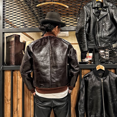 FOUNTAINHEAD LEATHER【LAMBDA/ ラムダ】【BROWN】