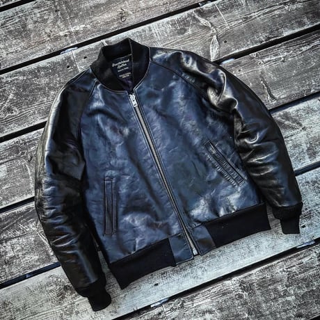 FOUNTAINHEAD LEATHER【LAMBDA/ ラムダ】【BLACK】