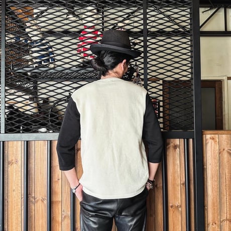 MOSSIR(モシール)【Carpenter / Baseball  Knit TEE】 (FINE CREEK )