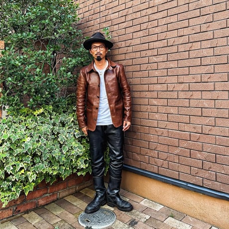 FINE CREEK ＆CO【Drifter / ﾄﾞﾘﾌﾀｰ】 car coat (horse) BROWN