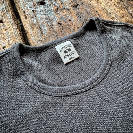 HIGHWAY NINE ハイウェイナイン U-NECK ハニカムサーマル L/S Tee(3005)