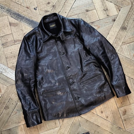 FINE CREEK ＆CO【Drifter / ﾄﾞﾘﾌﾀｰ】 car coat (horse) BLACK