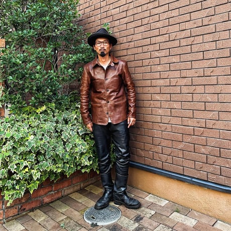 FINE CREEK ＆CO【Drifter / ﾄﾞﾘﾌﾀｰ】 car coat (horse) BROWN
