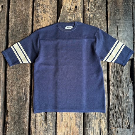 MOSSIR(モシール)【Santa Clara / football  Knit TEE】 (FINE CREEK )