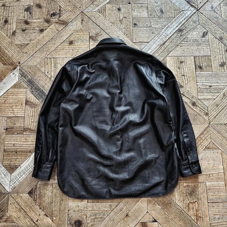 MOSSIR【Good Man / ｸﾞｯﾄﾞﾏﾝ】 washable leather shirt