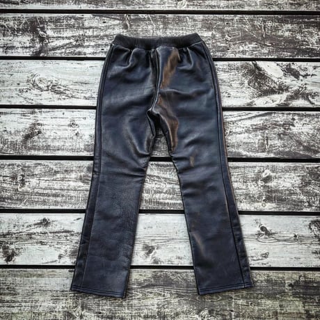 MOSSIR【Lalk / ﾗﾙｸ】washable leather track pants(ﾌｧｲﾝｸﾘｰｸ)