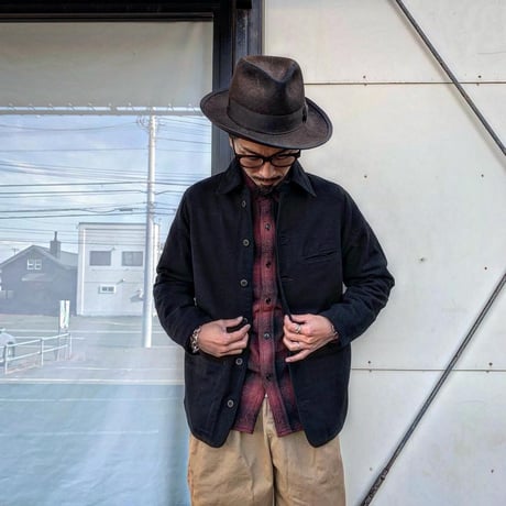 CWORKS 【Gilmer herringbone / coverall】  (FINE CREEK )