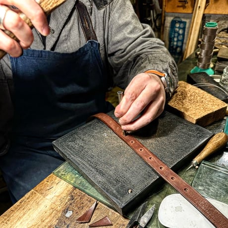 Dutch Leather Company  / Rusted long belt　10月末入荷予定！！ご予約  ６月１日ご予約開始！！