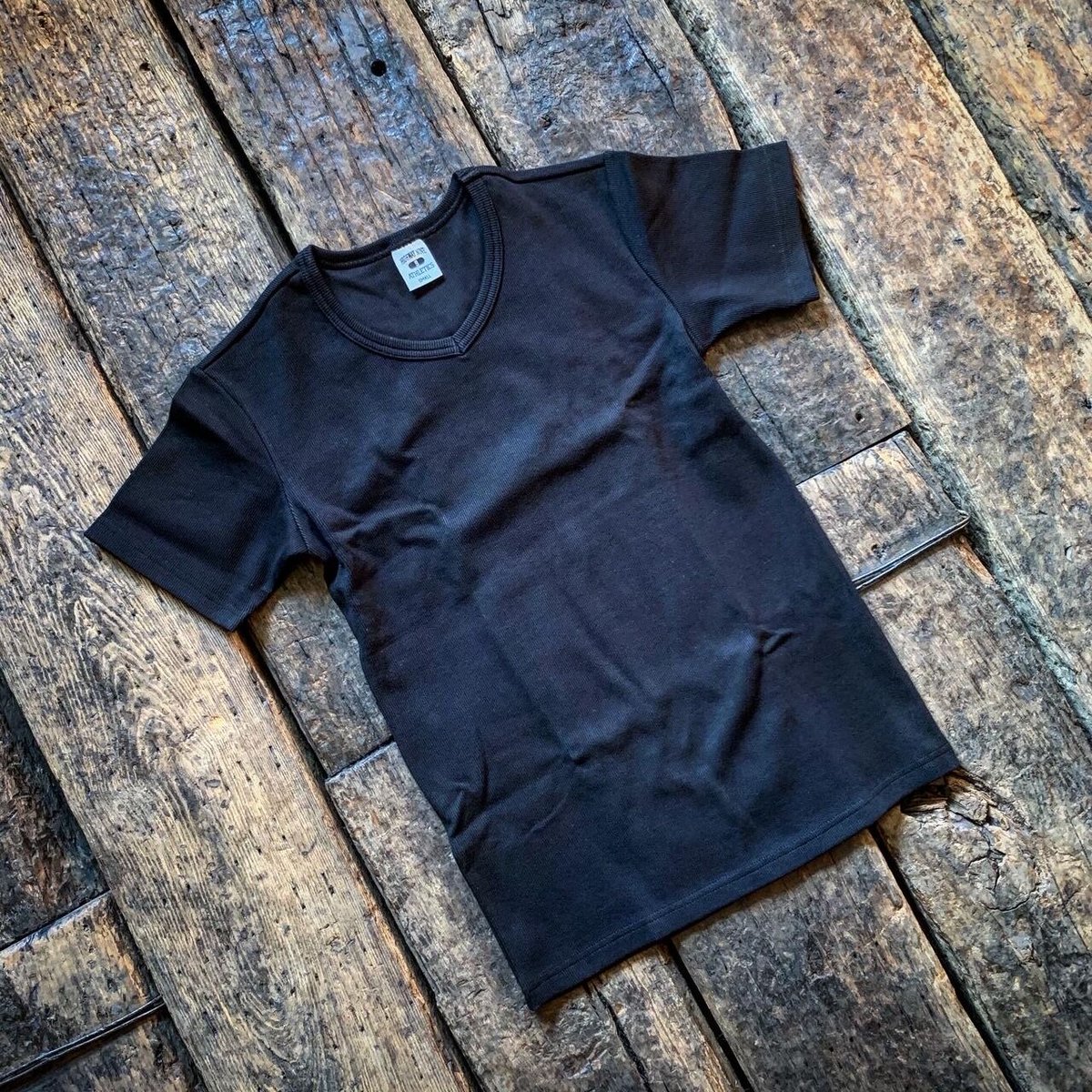 HIGHWAY NINE ハイウェイナイン V-NECK RIB S/S Tee(7006)