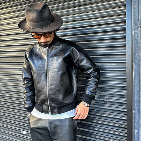 FOUNTAINHEAD LEATHER【LAMBDA/ ラムダ】【BLACK】