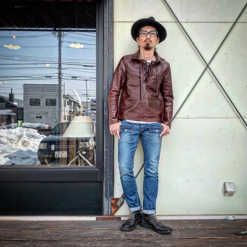FOUNTAINHEAD LEATHER【Epsilon / ｲﾌﾟｼﾛﾝ 】【BROWN】