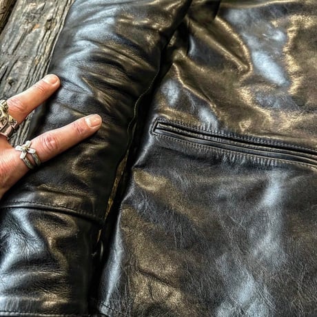 FINE CREEK ＆CO【Drifter / ﾄﾞﾘﾌﾀｰ】 car coat (horse) BLACK