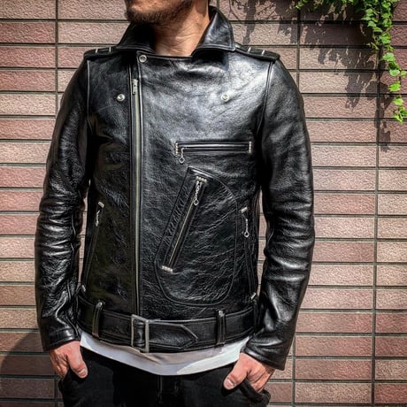 FOUNTAINHEAD LEATHER【 DELTA  / デルタ 】【BLACK】