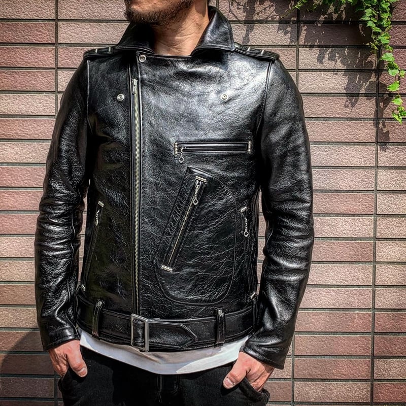 FOUNTAINHEAD LEATHER【 DELTA / デルタ 】【BLACK】 | ・