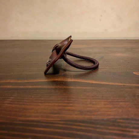 Dutch Leather Company ×  MASAYOSHI ribbon hair tie