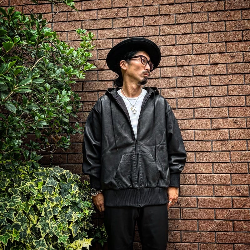 MOSSIR【Lornellia /ﾛｰﾈﾘｱ】washable leather full z