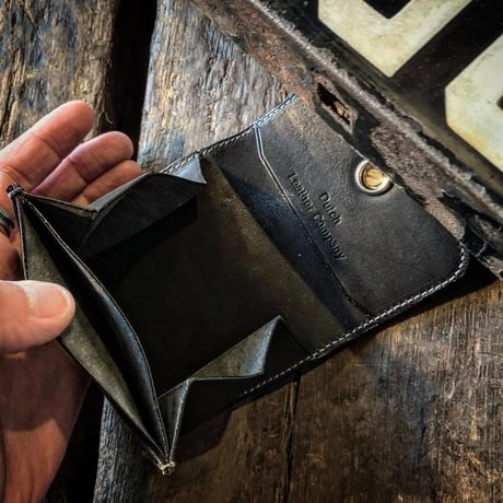 Dutch Leather Company × MASAYOSHI coin case【BLACK series】