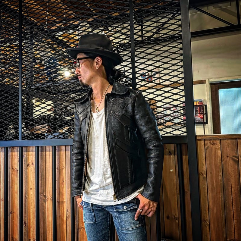 NAKED SUN / PROMISED LAND GOATSKIN【BLACK】 | ・ ・