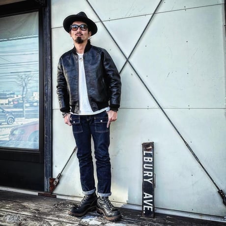 FOUNTAINHEAD LEATHER【LAMBDA/ ラムダ】【BLACK】