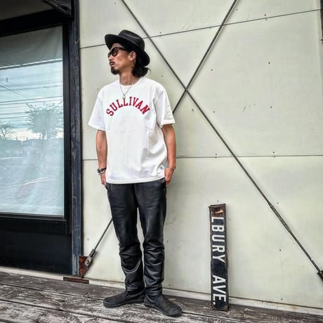 HIGHWAY NINE ハイウェイナイン C-NECK 10/-TENJIKU ROUGH FIT S/S PRINT Tee「SULLIVAN」(042006)