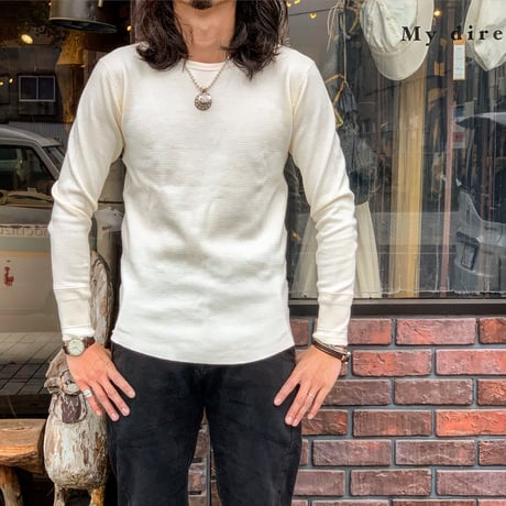 HIGHWAY NINE ハイウェイナイン C-NECK ハニカムサーマル L/S Tee(4005)