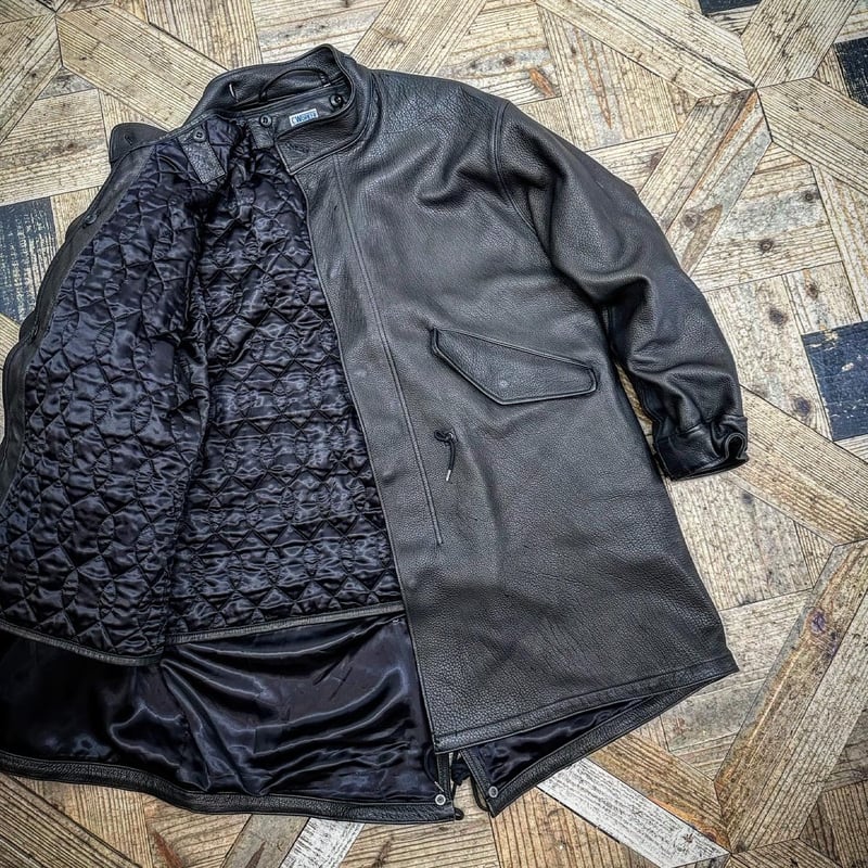 CWORKS【Lin /ﾘﾝ】Leather M65用 liner（BLACK）(FINE C