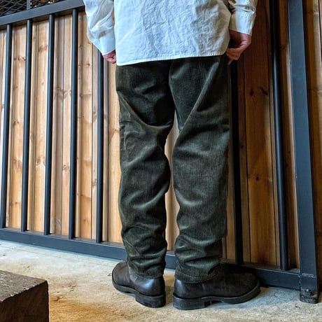 CWORKS 【Falk/Two Tuck Corduroy Work Pants】(FINE CREEK )