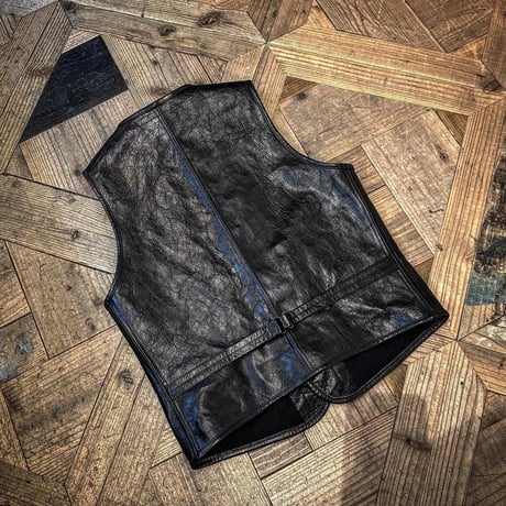 FINE CREEK ＆CO 【Jefferson / ｼﾞｪﾌｧｰｿﾝ】 ﾚｻﾞｰﾍﾞｽﾄ（BLACK)