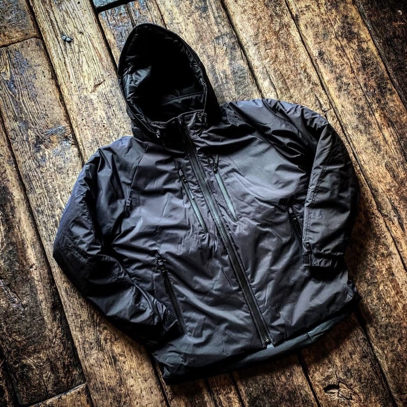 ナイロンジャケットFINE CREEK MOSSIR モシール Ethan 36 BLACK