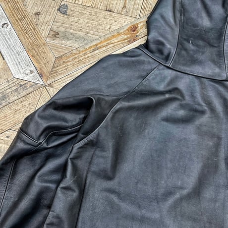 MOSSIR【MARTIAL / ﾏｰｼｬﾙ】waterproof leather Parker Jacket (ﾌｧｲﾝｸﾘｰｸ) 2026年2月末～2026年10月末入荷予定！！