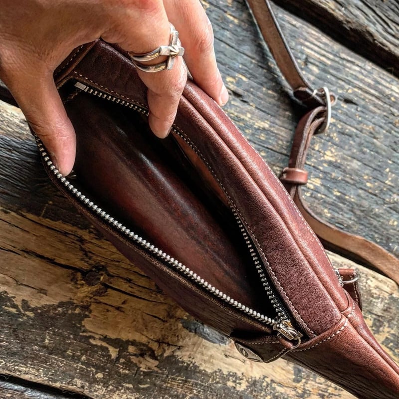 バッグ Dutch Leather Company Dutch Leather Company × MASAYOSHI Danny Ruck&BodyBag BROWN