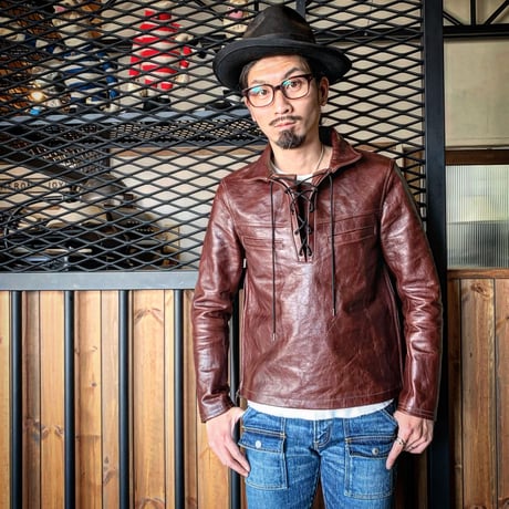 FOUNTAINHEAD LEATHER【Epsilon / ｲﾌﾟｼﾛﾝ 】【BROWN】
