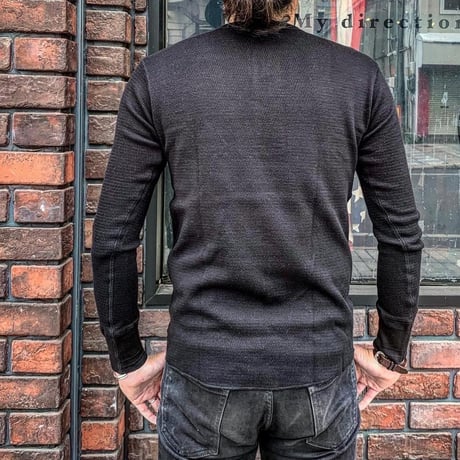 HIGHWAY NINE ハイウェイナイン H-NECK ハニカムサーマル L/S Tee(6005)