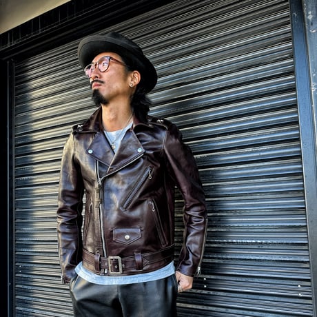FOUNTAINHEAD LEATHER【Zeta / ｾﾞｰﾀ 】【BROWN】