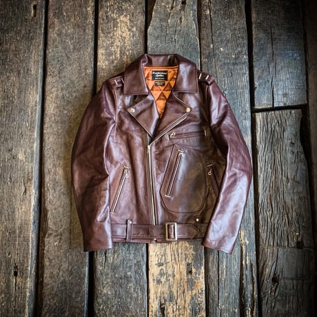 FOUNTAINHEAD LEATHER【 DELTA  / デルタ 】【BROWN】