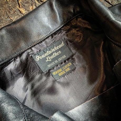 FOUNTAINHEAD LEATHER【Epsilon / ｲﾌﾟｼﾛﾝ 】【BLACK】