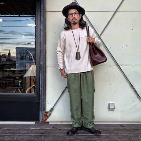 CWORKS 【Meyer  /Two Tuck Work Pants】(FINE CREEK )