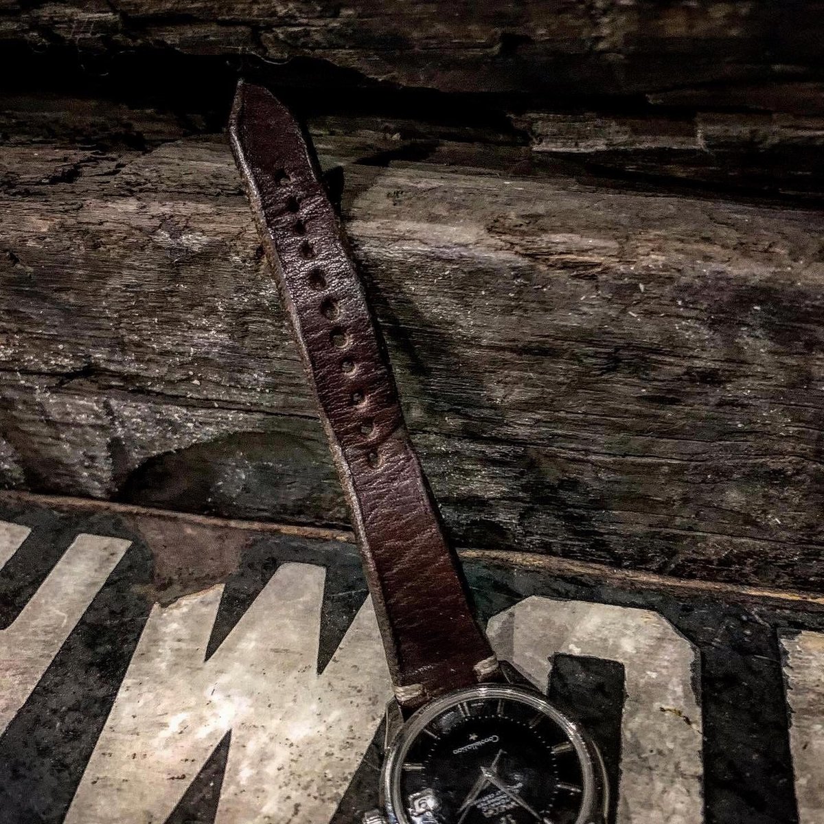 Dutch Leather Company × MASAYOSHI Watch belt20 Dutch Leather Company × MASAYOSHI Watch belt20