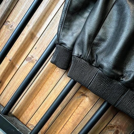MOSSIR【Lay /ﾚｲ】washable leather track jacket (ﾌｧｲﾝｸﾘｰｸ)