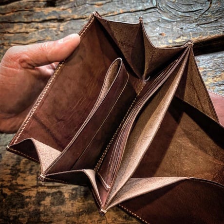 Dutch Leather Company ×  MASAYOSHI garcon wallet  middle