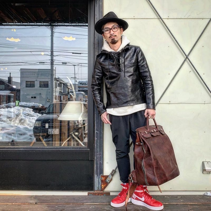FOUNTAINHEAD LEATHER【Epsilon / ｲﾌﾟｼﾛﾝ 】【BLACK】