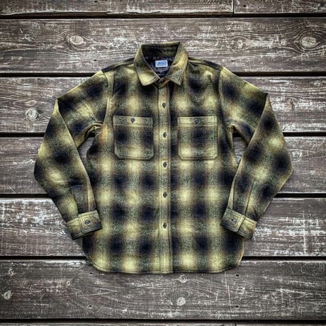 CWORKS 【Jaime /wool shirt】  (FINE CREEK )