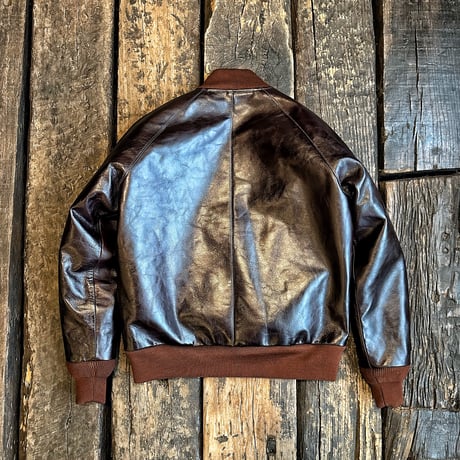 FOUNTAINHEAD LEATHER【LAMBDA/ ラムダ】【BROWN】