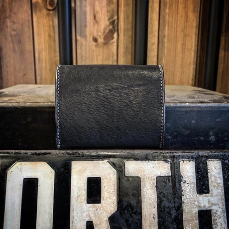 Dutch Leather Company × MASAYOSHI coin case【BLACK series】