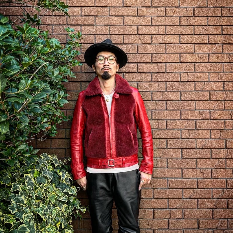 FINE CREEK LEATHERS ファインクリークレザーズ 赤 40