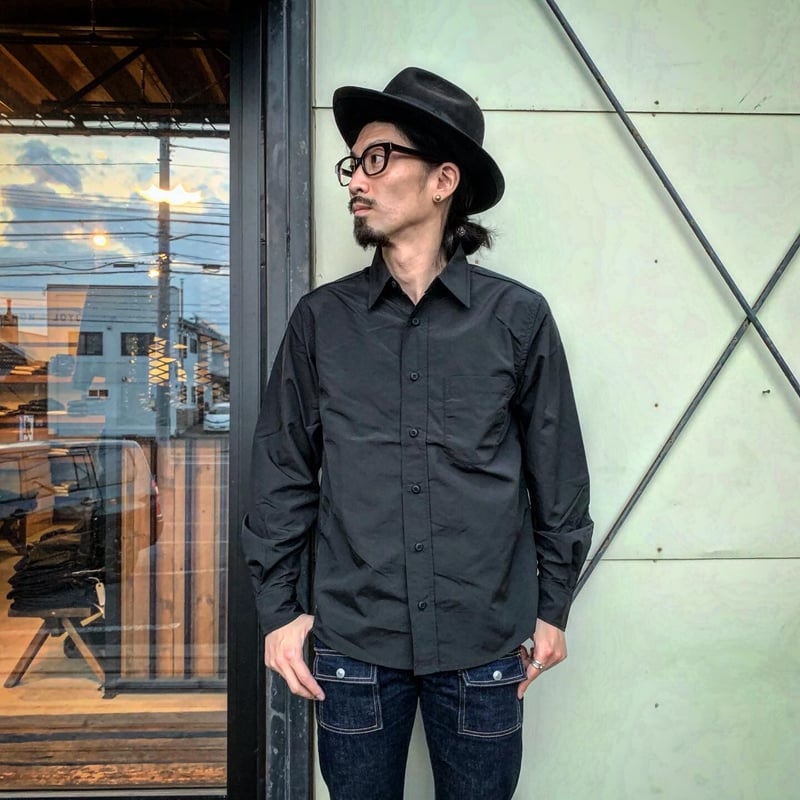 MOSSIR(モシール)【Port Town / Supplex L/S shirt】 (FI MOSSIR(モシール)【Port Town / Supplex L/S shirt】 (FI