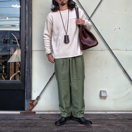 CWORKS 【Clifford / Waffle L/S】  (FINE CREEK )