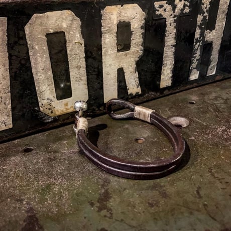 Dutch Leather Company × MASAYOSHI array bracelet