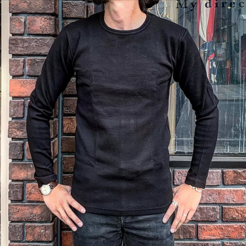 HIGHWAY NINE ハイウェイナイン C-NECK RIB L/S Tee(2005)