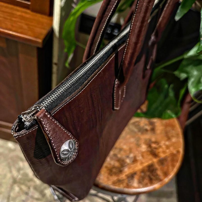 Dutch Leather Company × MASAYOSHI Zip Tote Bag